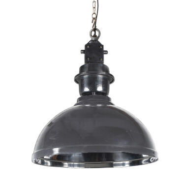 Industriële hanglamp Liard 42 cm - Metaal - Zilverkleurig - 42x42x52 cm product