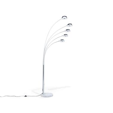 Beliani Staande lamp FLINDERS - Zilver metaal product