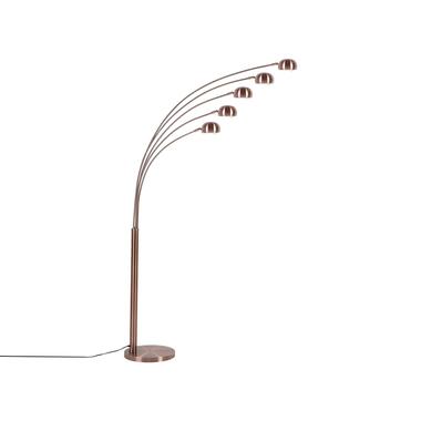 Beliani Staande lamp FLINDERS - Koper metaal product