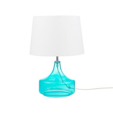 Beliani Tafellamp ERZEN - Wit glas product