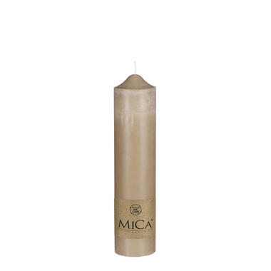 Mica Decorations Kaars - H30 x Ø7 cm - Beige product