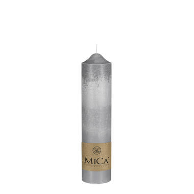 Mica Decorations Kaars - H30 x Ø7 cm - Grijs product