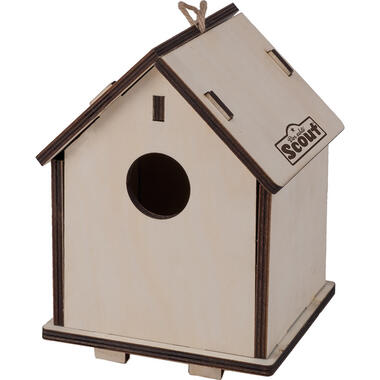 Vogelhuisje - 2-in-1 - houten nestkastje - 14 x 19 cm product