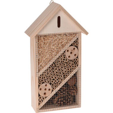 Insectenhotel - hout - 36 x 20 x 9 cm product
