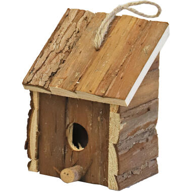 Boon Vogelhuisje - bruin - houten nestkastje - 16 cm product
