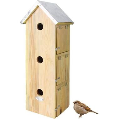 Best for Birds Vogelhuisje - mussenflat - hout - 51 cm product