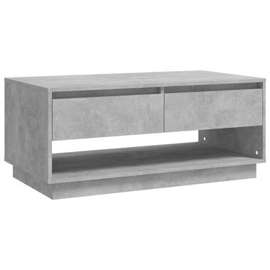 vidaXL Salontafel 102,5x55x44 cm spaanplaat betongrijs product