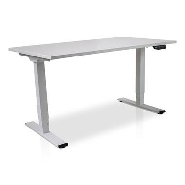 MRC COMFORT elektrisch ARBO zit-sta bureau - 140x80cm - wit - wit product