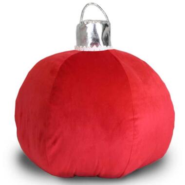 Unique Living - Kussen Xmas Ball 40cm Ø Red product