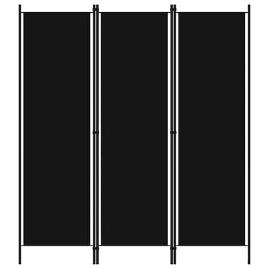 vidaXL Kamerscherm met 3 panelen 150x180 cm zwart product