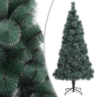 vidaXL Kunstkerstboom met standaard 120 cm PET groen product