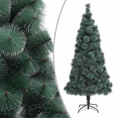 vidaXL Kunstkerstboom met standaard 240 cm PET groen product