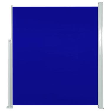 vidaXL Wind-/zonnescherm uittrekbaar 160x300 cm blauw product