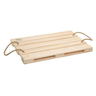Secret de Gourmet Dienblad pallet - hout rechthoekig - 42 x 28 cm product