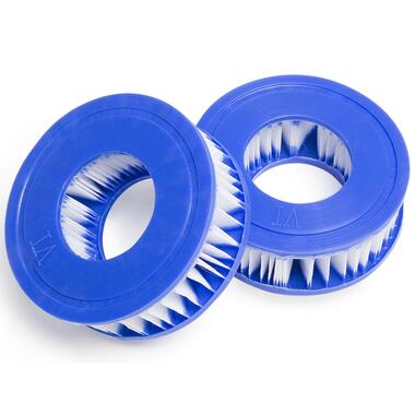 Beliani Whirlpools voor buiten Filterkartusche - blauw synthetisch materiaal product