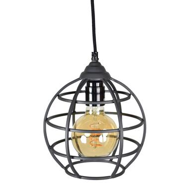 Hanglamp Globe 1-lichts Ø19 Vintage black product