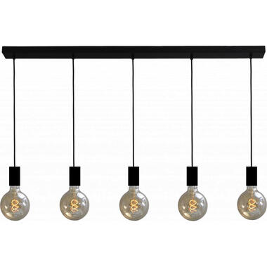 Hanglamp Bulby 5-lichts Zwart product