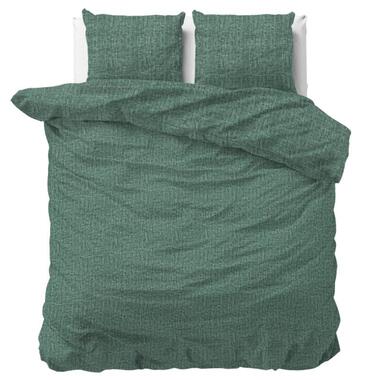 Sleeptime Flanel Dekbedovertrek Leo Green-Lits-jumeaux (240 x 200/220 cm) product