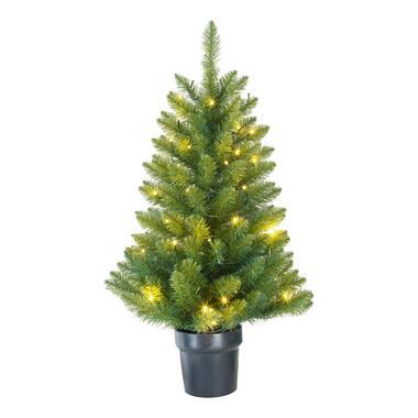 Black Box Trees Riverton Kunstkerstboom in Pot - LED verlichting H90cm product