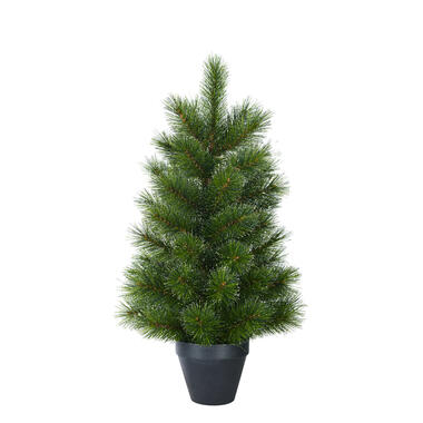 Black Box Trees Glendon Kunstkerstboom in Pot - H90 x Ø51 cm - Groen product