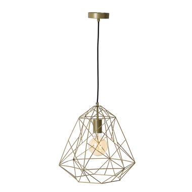 QAZQA hanglamp Framework goud/messing E27 product