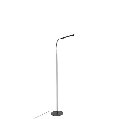 QAZQA Design vloerlamp zwart incl. LED met touch dimmer - Palka product