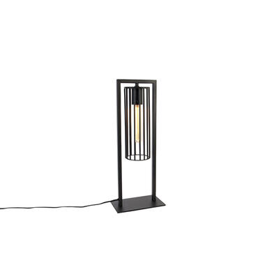 QAZQA Moderne tafellamp zwart - Balenco Wazo product