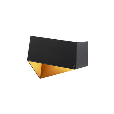 QAZQA Design wandlamp zwart met goud - Fold product