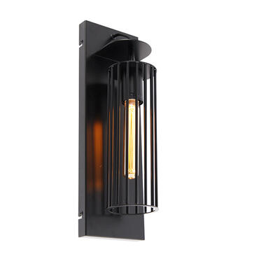 QAZQA wandlamp Balenco Wazo zwart E27 product