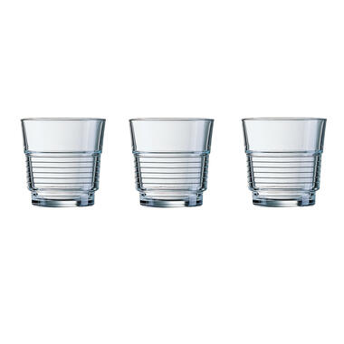 Arcoroc Drinkglazen - 6 stuks - transparant - glas - 200 ml product