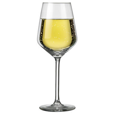 Royal Leerdam Wijnglazen Carre - 6 stuks - witte wijn - 370 ml product