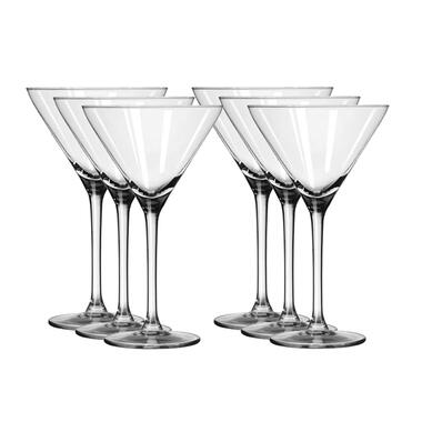 Cocktailglazen - 6 stuks - martini - transparant - glas - 20 cl product