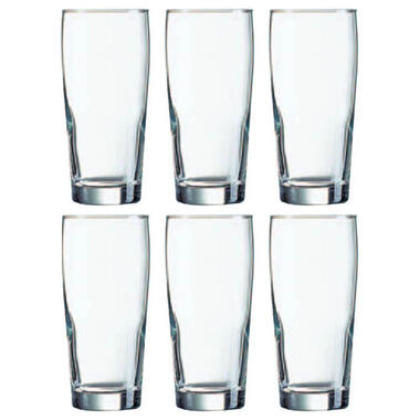 Arcoroc Bierglazen - 12 stuks - fluitjes - glas - 400 ml product