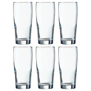 Arcoroc Bierglazen - 12 stuks - fluitjes - glas - 330 ml product