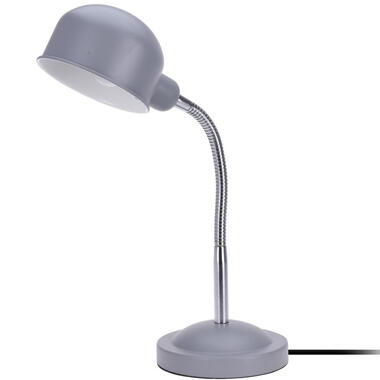 Bureaulamp - grijs - mat - metaal - 45 cm product