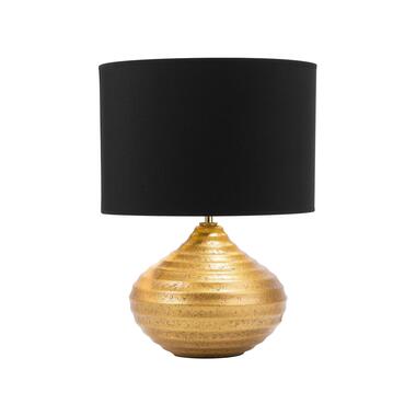 Beliani Tafellamp KUBAN - Goud keramiek product