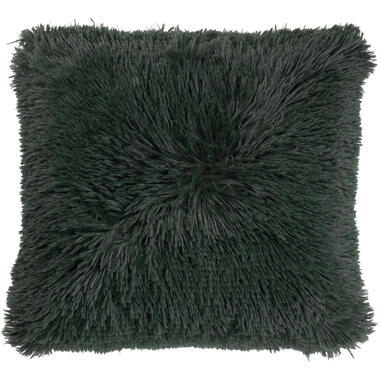 FLUFFY - Kussenhoes unikleur 60x60 cm - Mountain View - donkergroen product