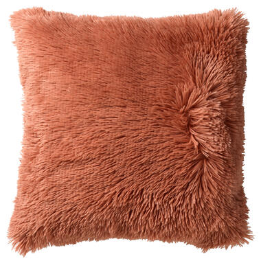 FLUFFY - Kussenhoes unikleur 60x60 cm - Muted Clay - roze product
