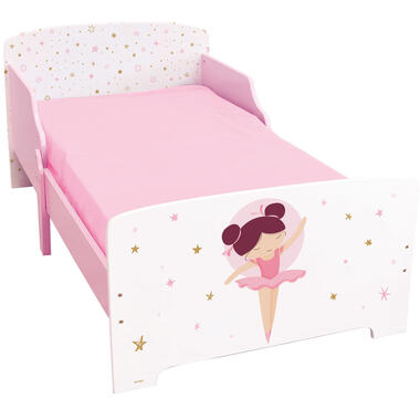 Ballerina Peuter Bed - 70 x 140cm - Multi - Inclusief lattenbodem product