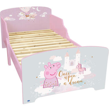 Peppa Pig Peuter Bed, Princess - 70 x 140cm - Multi - Inclusief lattenbodem product
