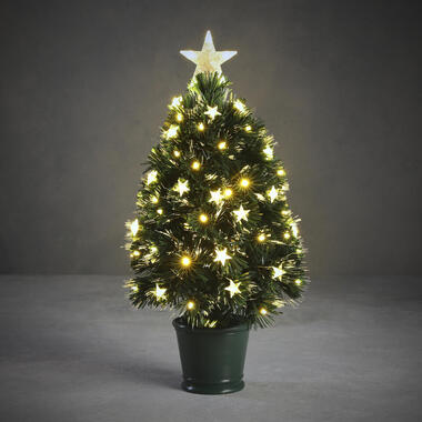 Luca Lighting Mercury Kunstkerstboom - Fibre Optic - H60 x Ø30 cm product