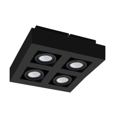 EGLO Mendoza Opbouwlamp - GU10 - 25 cm - Zwart product