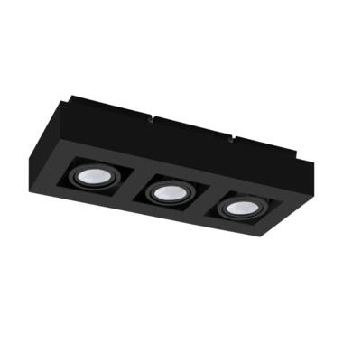 EGLO Mendoza Opbouwlamp - GU10 - 36 cm - Zwart product