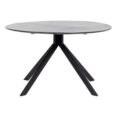 Eettafel Rond 100cm - Zwart - Mangohout product