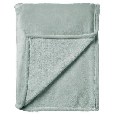 CHARLIE - Plaid flannel fleece XL - 200x220 cm - Jadeite - groen product