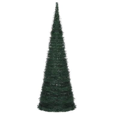 vidaXL Kunstkerstboom met verlichting pop-up 180 cm groen product