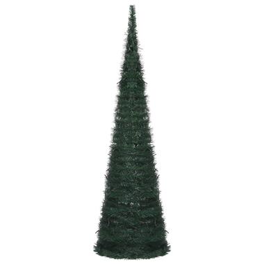 vidaXL Kunstkerstboom met verlichting pop-up 150 cm groen product