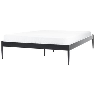 VAURS - Tweepersoonsbed - Zwart - 160 x 200 cm - Staal product