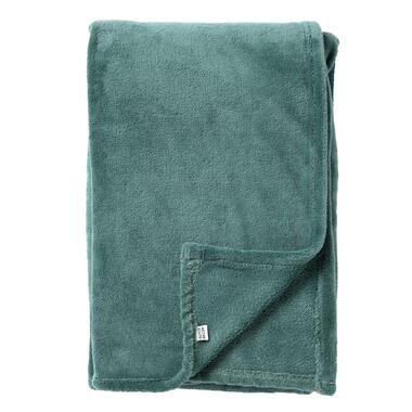 HARVEY - Plaid fleece 150x200 cm - Sagebrush Green - groen - superzacht product