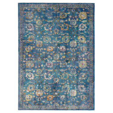 Picasso Sarough Vintage Vloerkleed Blauw Laagpolig - 200x290 CM product